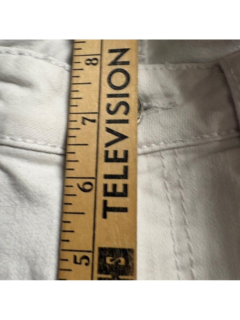 Kut from the Kloth Natalie High Rise Bootcut Jeans Womens Size 6 White Denim - Picture 8 of 12